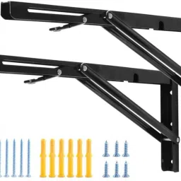 2 PC FOLDING SHELF BRACKETS (40 CM) 40 Shelf Bracket-picture-18