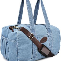 Unisex Premium Denim Duffle Bag for Gym & Travel | Stylish, Durable & Spacious Backpack-image-46