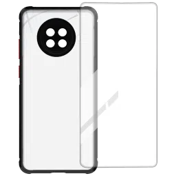 ARROW Hybrid Screen Protector & Polycarbonate Back Cover Combo for Xiaomi Mi 10i (Scratch Protection, Black)-picture-10