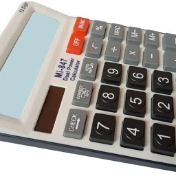 iniv MI847 ELECTRONIC CALCULATOR MI847 Check & Correct BasicCalculator image 2