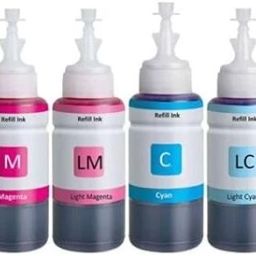 Gedi 011 & 012 Refill Ink for L380,L361, L565, L210, L220, L310, L350, L355 Printer Black + Tri Color Combo Pack Ink Bottle-image-8