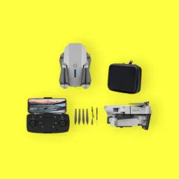 E88 Pro professional mini drone with 4k dual camera and gps_13 Drone-14