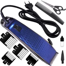 SRFC Corded Hair Clipper With Adjustable Trimming Range Electric Trimmer Grooming Kit 0 minRuntime 4 Length Settings-image-46