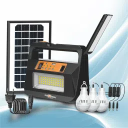 Rechargeable Emergency Solar Inverter Torch Lamp With 3 Individual 6V Led Bulbs 7 hrs Lantern Emergency Light-2