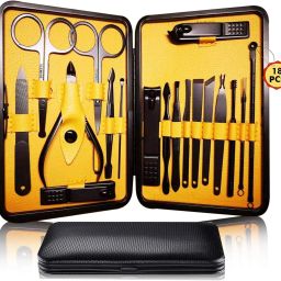 18 in 1 High Precision Stainless Steel Cutter File Sharp Scissors-image-47