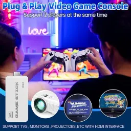 SSR Wireless TV Game Console Stick 4K，Retro Game Stick 64 GB with yes image 4