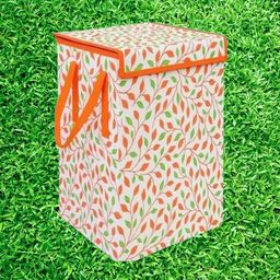 s.v.enterprises 40 L Orange Laundry Basket-picture-43