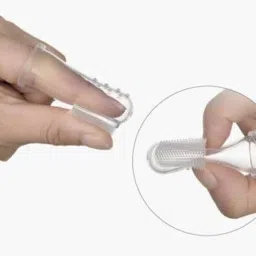 Baby Silicone Finger Brush for Baby With Toothbrush ert17 Soft Toothbrush-image-57