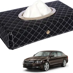 Cross-Black Tissue Box Leatherette-90 Vehicle Tissue Dispenser-image-17