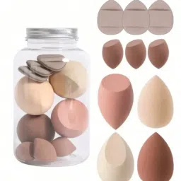10pcs Storage Jar - Ultimate Beauty Blend s for Flawless Makeup Application-image-6