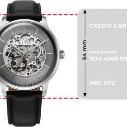 titan Mechanical Automatic Analog Watch - For Men 90195SL02 image 4