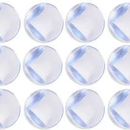 Baby safety proofing Silicon Corner & edge guard protector for furniture I Used on glass tabletop, wall ( Pack of 12 Corners)-6