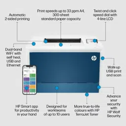 HP Color LaserJet Pro 4203dw Best Printer Multi-function WiFi Color Laser Printer image 5