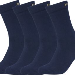 Men Solid Mid-Calf/Crew-20