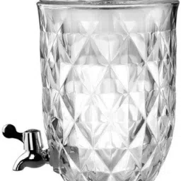 Glass tank with Lid & tap Mason Jar Beverage Drink Dispenser Cocktail Pitcher Bottom Loading Water Dispenser-image-18