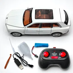 Rolls Royce RC Car, 1:22 Scale,Die Cast with Openable Doors, Lights and Smoke-picture-35