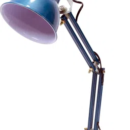 Study Lamp for Students with Metal Body (Tairy Round) (Blue) Study Lamp-3