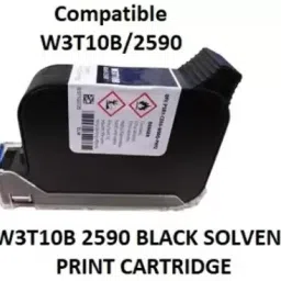 Inkspot Compatible W3T10B Inkjet Printer Cartridge (Black 2590 Solvent Print Cartridge Black Ink Cartridge-image-79