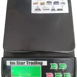 Im Stra Trading IMStarTrading Digital Kitchen Scale 10Kg x 1g | LCD Display | High Precision Weighing Scale image 3