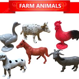Farm Animals Figure Toy Set of 6 Pcs-image-63