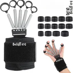 Hand Grip Strengthener Set, Adjustable Metal Spring Gripper Hand Grip/Fitness Grip-image-46