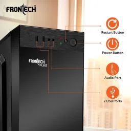 Frontech FLINT i3 BAIC CPU intel core i3 (8 GB RAM/intel Graphics/500 GB Hard Disk/128 GB SSD Capacity/Windows 11 Pro) Mid Tower image 4