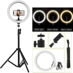 Treadmill 10 Inch Ring Light with 7.5 feet Tripod New Selfie Flash Ring Light Ring Flash-17