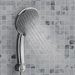 kimson Ostrich ABS Multi Function Mist Rain Waterfall Hand Shower Handle Only Handheld image 4