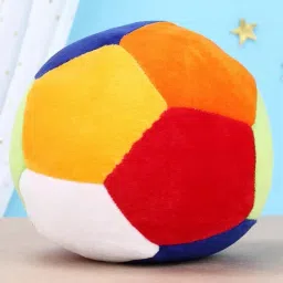 Ultra-Soft Colorful Plush Ball Toy – Stimulating Sensory Fun for Babies- 25 cm-15