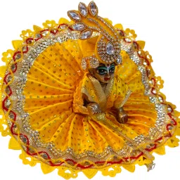 Laddu Gopal Ji Thakur Ji 3 NO Beautiful Designer with Pagdi Dress-image-11