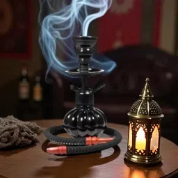 SmokeBliss Compact Hookah Set 16 inch Iron Hookah-picture-41