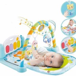 Piano Baby Gym Rack with Hanging Rattles, Music & Light-image-45