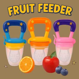 Soft Silicone Baby Fruit Feeders – Pack of 3 Teething & Weaning Pacifiers Feeder-12