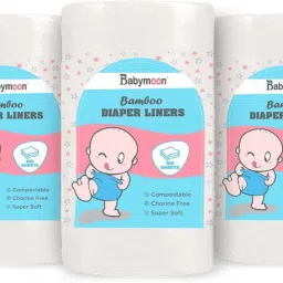 Disposable Flushable Biodegradable Nappy Diaper Liners-300 Sheets-25