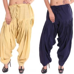 Cotton Linen Blend Solid Women ["Multicolor"] Salwar-image-99