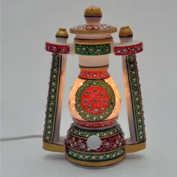 Multicolor Marble Table Lantern-image-7