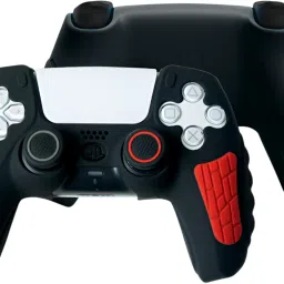 HICLE PS5 Silicone Protective Cover Non-Slip, Sweat-Proof Rubber Shell with Thumb Grip Gamepad-picture-14