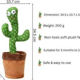 Dancing Cactus Musical Toy Can Sing, Wriggle & Repeat The Recording-181-picture-10