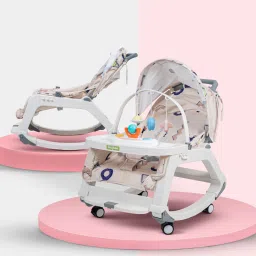 5 in 1 Baby Rocking Chair for Kids Hanging Toy Baby Dining Booster Seat for Baby-image-95