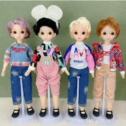 30CM BJD Doll Boy Body with Casual Clothes Doll Male (Pack of 1)-image-16
