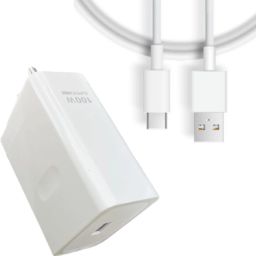 IARYZ ORIGINAL 100 W SuperVOOC 9 A Wall Charger for Mobile with Detachable Cable-image-39