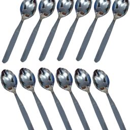 Stainless Steel Table Baby Spoon Set of 12 Pcs (16 Cm) (SP11) Steel Cutlery Set-33