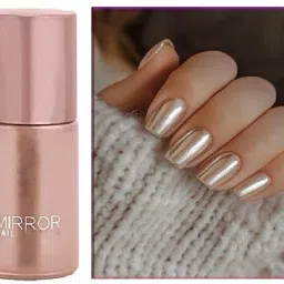 Nail Paint with Metallic finish Waterproof & Long-Lasting Nailpaint Rose gold-image-37