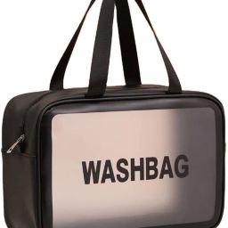 Women Black Cosmetic Bag-image-9
