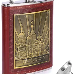 Leather Wrap Liquor Flask Or Alcohol Drinks Holder Pocket Bottle With Funnel Set Stainless Steel Hip Flask-image-72