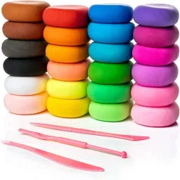 12 Color/Set Light Clay Air Dry Polymer Plasticine Modelling Clay Super Light-6