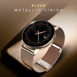 Noise Vortex Plus, 1.46'' AMOLED Display, BT Calling, Sleek Metal Finish Smartwatch image 2
