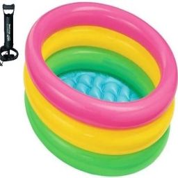 BOB-5 Inflatable Swimming Pool, Inflatable Toy Pump-14