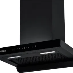 Novas 60 cm Filterless Auto Clean Wall Mounted BLACK 1250 CMH Chimney-image-44