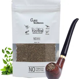 Organic Smoking Blend Herbal Mixture 30G Ayurvedic Mixture & Wooden Pipe Smoking Smoking Cessations-picture-22